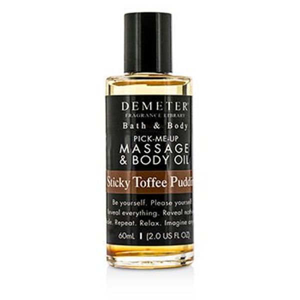 Demeter Sticky Toffee Pudding Massage & Body Oil 60ml/2oz