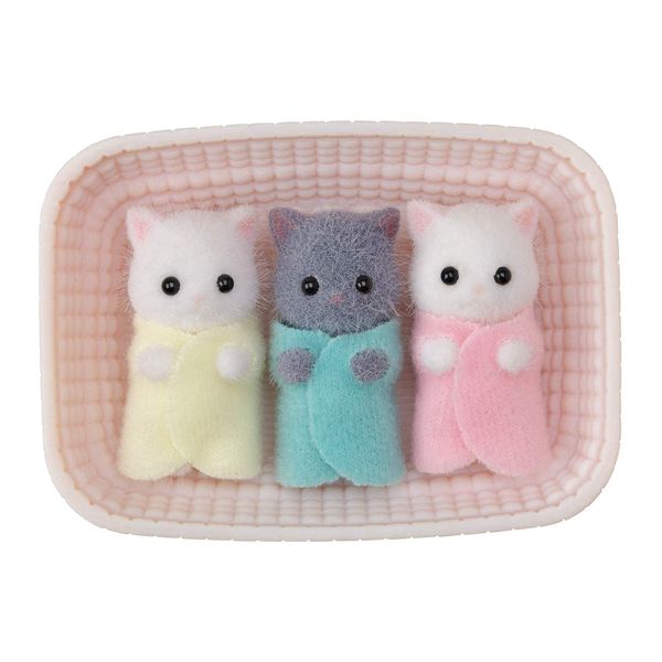 Epoch Sylvanian Families Doll, Persian Cat Kitten, Ni-109