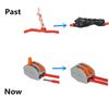 Didamx Lever Wire Connectors Mini Compact Splicing Wire Connector with Brackets and Screws,Quick Electrical Connector Assortment Kit