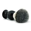 Shaving Kit - 3 Pcs Shaving Brush Set - Shaving Set - Synthetic Shaving Brush - Double Edge Safety Razor - Shaving Stand - Mens Shaving Set - and women - black