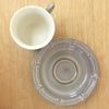 Coffee Cup & Saucer Rafine Storm Grey Cafe Dinnerware Commercial