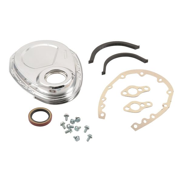 Mr. Gasket 4590 Chrome Plated Timing Cover Complete Kit