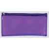 Ksp partners ltd e-commerce 1 X Pencil Case Clear View Large Rectangular Plastic Assorted Colours -Tiger Stationery 210x100mm