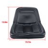 High-Back Black Lawn Mower Tractor Seat Universal Replacement TM333BL