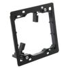 2 Pack 3-Gang Low Voltage Mounting Bracket Drywall Flush Wall Plate Device Black
