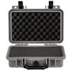 Eylar Don't Tread On Me Hard Pistol Case (Gray, Compact 1 Gun)