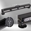 23" Wireless Tow Trailer Light Bar Flashing Warning Battery Magnetic LED Light