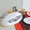 Alessi | Gnam - Design Bread Bin, Thermoplastic Resin, White