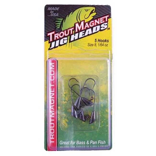 Leland Lures Trout Magnet Black Jigheads Fishing Equipment