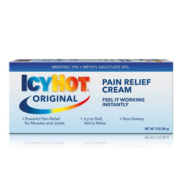 Icy Hot Original Pain Relief Cream, 3 oz., Feel It Working Instantly