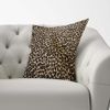 Warren Reed - Designer Leopard Hide Print Cushions 60cm x 60cm