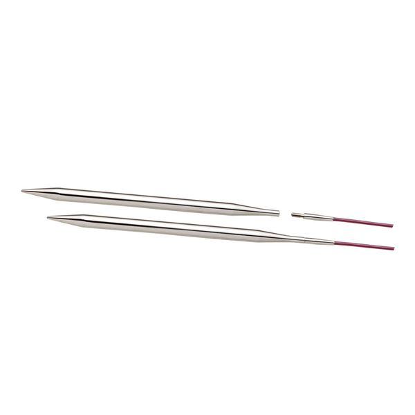 KnitPro KP10410 10 mm Nova Interchangeable Normal Circular Needles, Silver