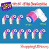 10 Pc Elbow Check Valve 1/8"-1/4" Thread Male Elbow Water Filter RO System