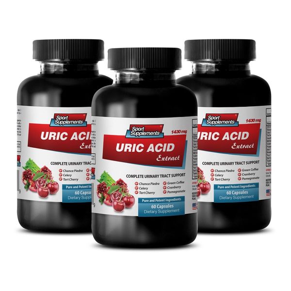regulate uric acid levels - Uric Acid Formula 1430mg 3B - natural fruit blend