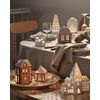 Kahler Gingerbread Large Lighthouse, Brown, 6.7" H