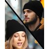 Bester Hundeopa Wintermütze lustige Mütze Beanie mit Spruch, Farbe: Black
