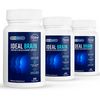 3 Pack Ideal Brain, support healthy brain function-60 Capsules x3