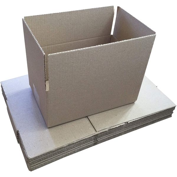 9x6x4" (229x152x102mm) Single Wall Cardboard Mailing Boxes Small Parcel RM (10)