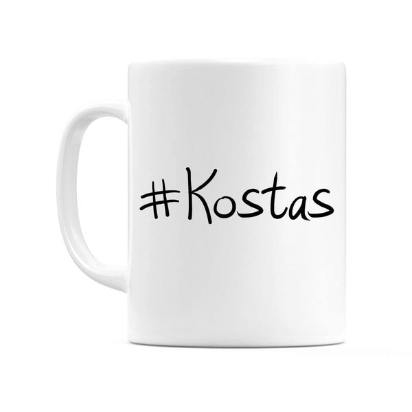 WeDoMugs #Kostas Ceramic 11oz Coffee Tea Gift Mug Cup