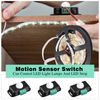Macarrie 6 Pack 12V 24V PIR Sensor LED Motion Sensor Motion Detector Light Switch Body Infrared Sensing Motion Timer Function Sign Control PIR Controller for Flexible LED Strip Lights