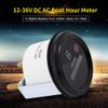 Focket 6 Digit Inductive Hour Meter for Boat, Tractor, Generator, Engine, Mower (12-36V DC, 110g, Quartz, SH-748)