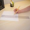 Westcott Beveled Graph Ruler, 2 x 18, Transparent (B-85B)