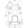 Gun Safe Lock Replacement LED Keypad Chrome With Swing Bolt Electronic Lock