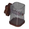 Manual Nut Chopper Effortless Hand Crank Nut Grinder Almonds Hazelnuts Pecans Easy (Coffee)