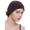 Deresina Chemo Headwear Twisted Hat (Brown - One Size)