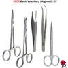 Veterinary Basic Diagnostic Kit Suture Surgery Dental Nurse Student Surgical