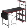 44inch Corner Gaming Desk Computer Desk with Large Desktop Work Place with Hook
