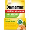 Dramamine Non-Drowsy Naturals with Natural Ginger, 18 Capsules by Dramamine