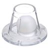 Seachoice Self-Bailing Scupper, Large, Clear, Fits 1.5-3 In. Openings