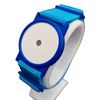 CGM Clips UK - Sensor Armband Holder/Protector Compatible with Freestyle Libre 1/2 - Blue w Blue Straps