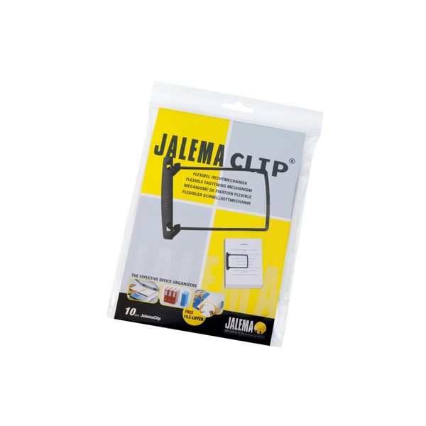 Jalema 5710246 Filing Clip Pack of 10 Black