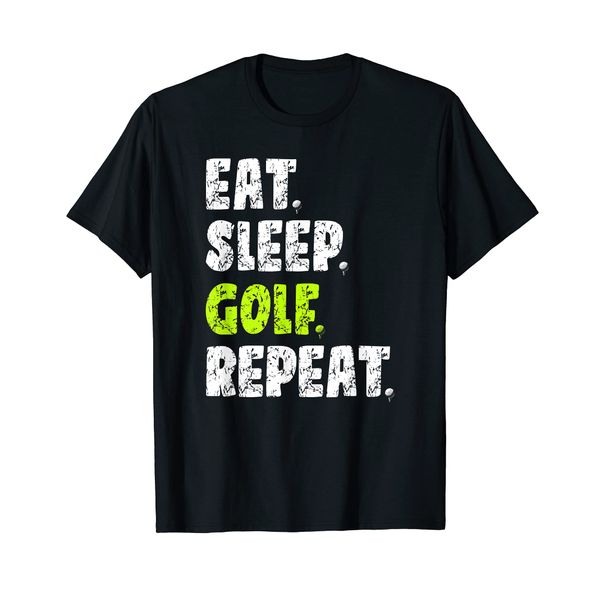 Eat Sleep Golf Repeat | Golfers T-Shirt