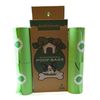 Generic Eco-Friendly Cornstarch-Based Compostable Biodegradable Dog Poo Bags | 120 Bags/8 Rolls