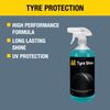 AA Tyre Shine 1 Litre, High Performance Formula, Deep Shine, UV Protection