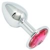 Praxia Jewelry, Plug, Small, Maximum Diameter 1.1 inches (2.8 cm), Rose (Includes Lotion/Cleaning Cloth)