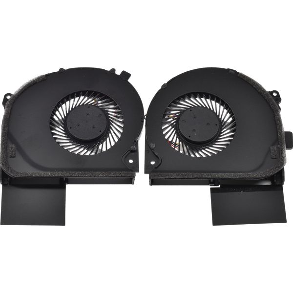 LPUK CPU and GPU Cooling Fan Replacement for ASUS ROG Strix GL703GM GL703GS p/n: 13NR00E0P03011 & 13NR00E0P02011