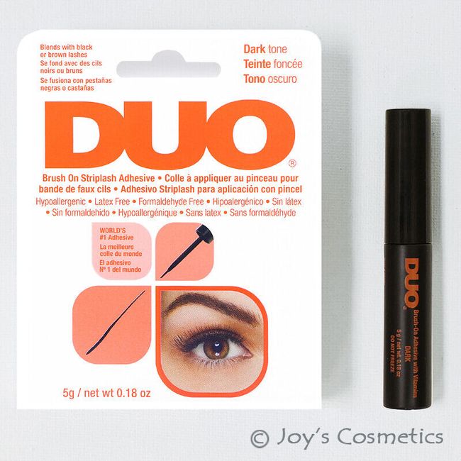 1 DUO Brush On Striplash Adhesive Eyelash glue "DUO56896 - Dark 5g" *Joy's*