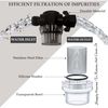 Shurflo Strainer Threaded 1/2" - Wing Nut Fastening