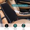 Memory Foam Lumbar Support Cushion for Home Office Car Seat