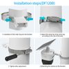 HOLACA Drainage Pole Mount Compatible with eufy Security SoloCam S340