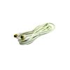 6FT F-f RG59 Patch Cable White Premium Retail Blister Pack