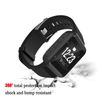 for Garmin Forerunner 35 Case, Lamshaw Silicone Case with Screen Protector (2 Pack) for Garmin Forerunner 35 Watch (Black case+ Screen Protector)