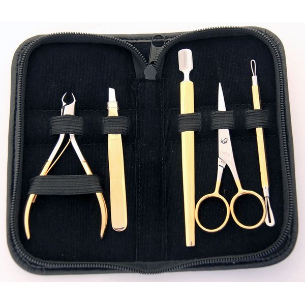 Gold & Silver Grooming Set