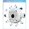 【Security Camera Junction Box】 Universal Bullet Security Camera Mount Bracket, IP66 Waterproof Metal Junction Box