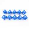 Koplow Games Blue Opaque d10s Dice