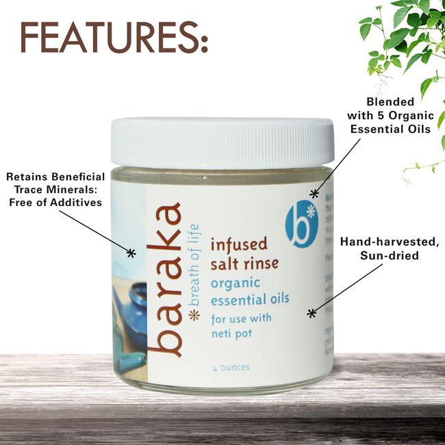 Baraka Salt Jar with Mineral Sea Salt